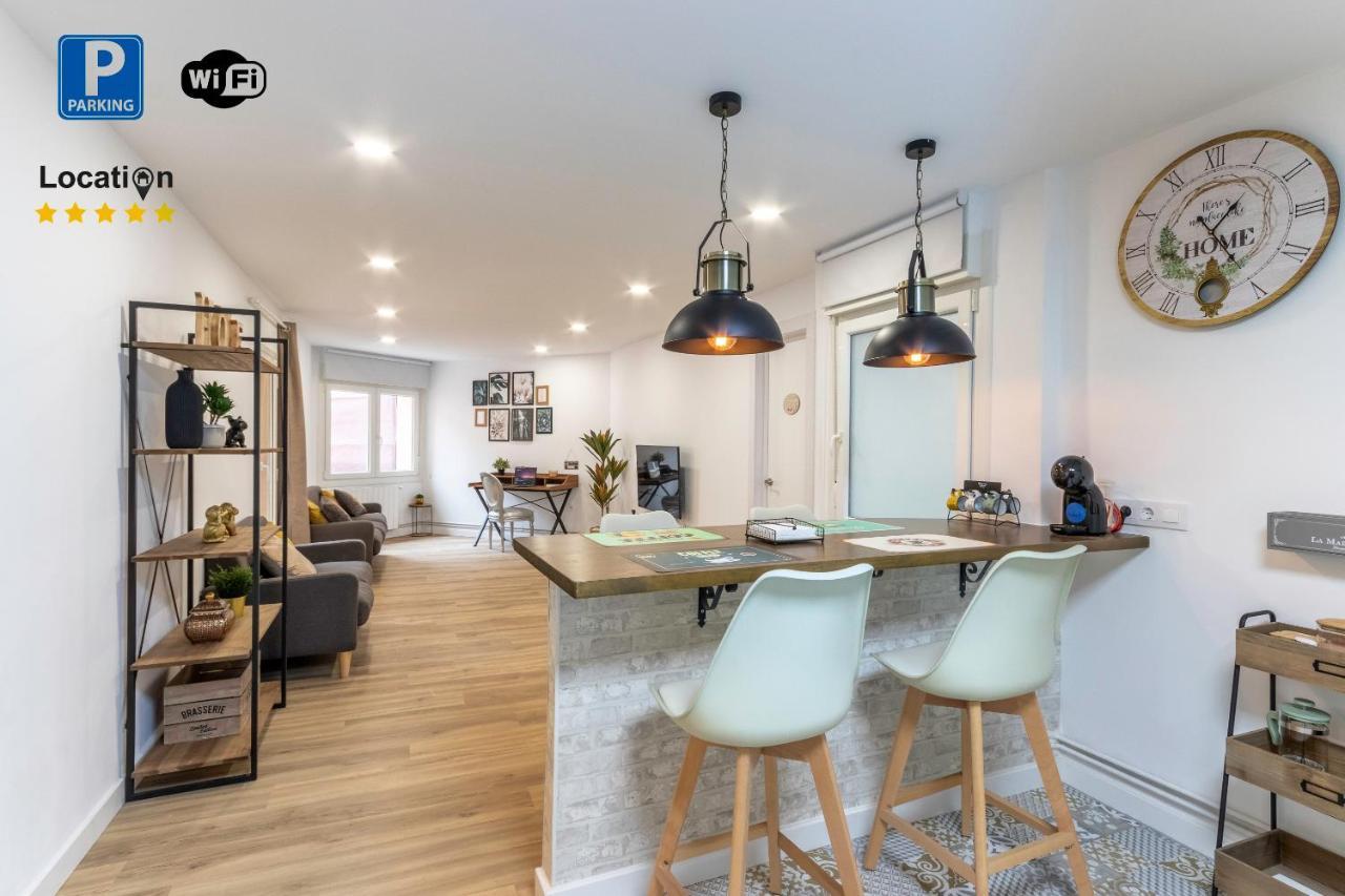 Apt In The Old Town With Cool Terrace!! Private Parking Bilbau Exterior foto